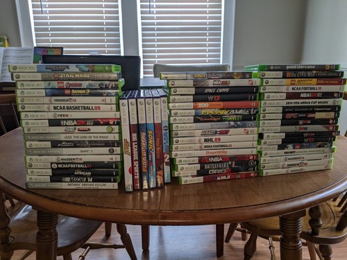 Xbox 360 console and game - and,