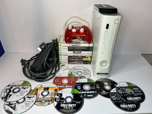 White xbox 360 120gb hdd - white,