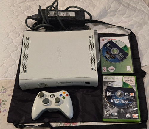 Microsoft xbox 360 white - microsoft, 20g