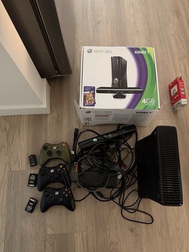 Microsoft xbox 360 4gb black - 360,