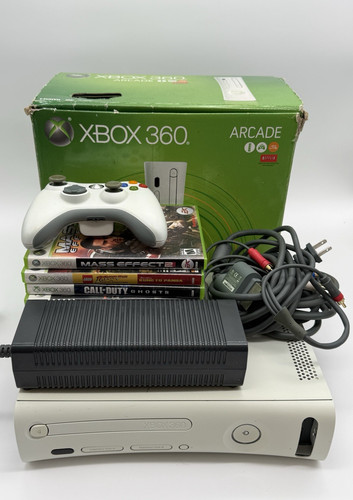 Xbox 360 arcade 20gb console - xbox,
