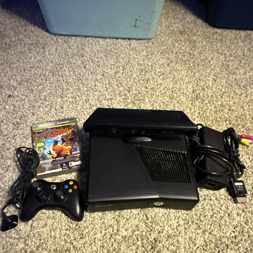 Microsoft xbox 360 - microsoft, black