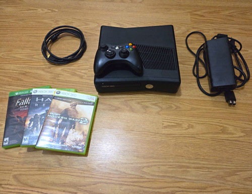 Microsoft xbox 360 - 360, black